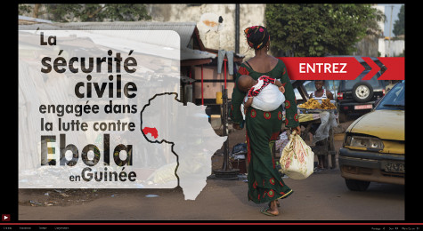 Lutte contre ébola : Intervention de la sécurité civile en Guinée
