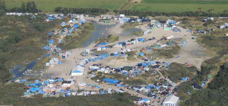Évacuation de la zone sud du campement de Calais