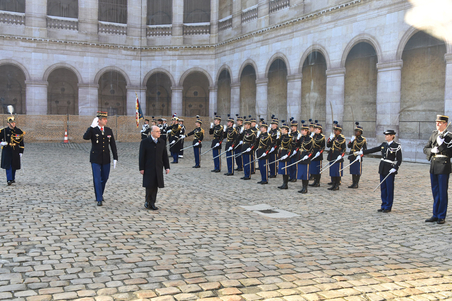 Hommage aux morts de la Gendarmerie © MI/SG/Dicom/J.Groisard