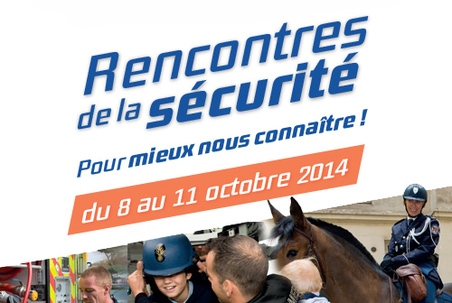 Visuel officiel des rencontres de la sécurité 2014