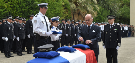 Hommage au Commissaire Emmanuel Grout, décédé à Nice le 14 juillet 2016