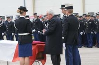 Cérémonie d'obsèques de l'adjudant de gendarmerie Nicolas JOOS- Copyright GAV Boilot LPC gendarmerie