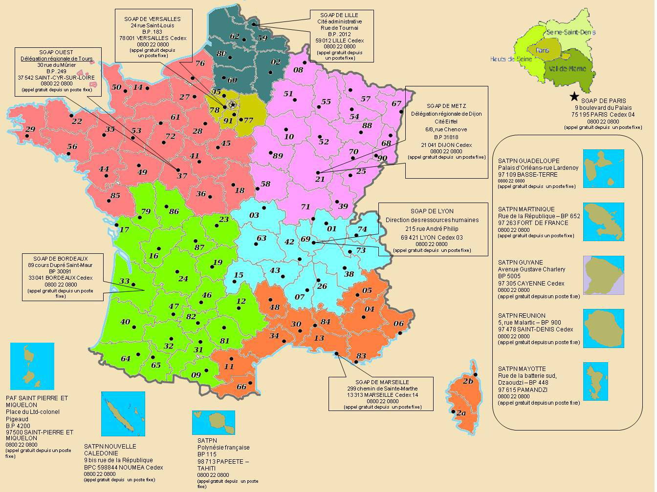 Contact Sgap Policier Retraite Cartes Images Mi Ministere De L Interieur