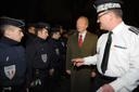 Déplacement de M. Brice Hortefeux à l'occasion de la Saint Sylvestre