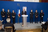 Les résultats de la politique de sécurité menée par Brice Hortefeux pour les trois premiers mois de l'année 2010