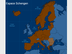 L’espace Schengen