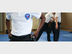 Cadet au dojo
