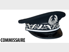 Casquette commissaire