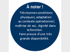 Qualités requises
