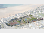 Vue aérienne ENP Saint-Malo