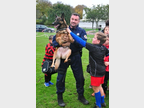 Les chiens de la Police nationale sur les stades de rugby !