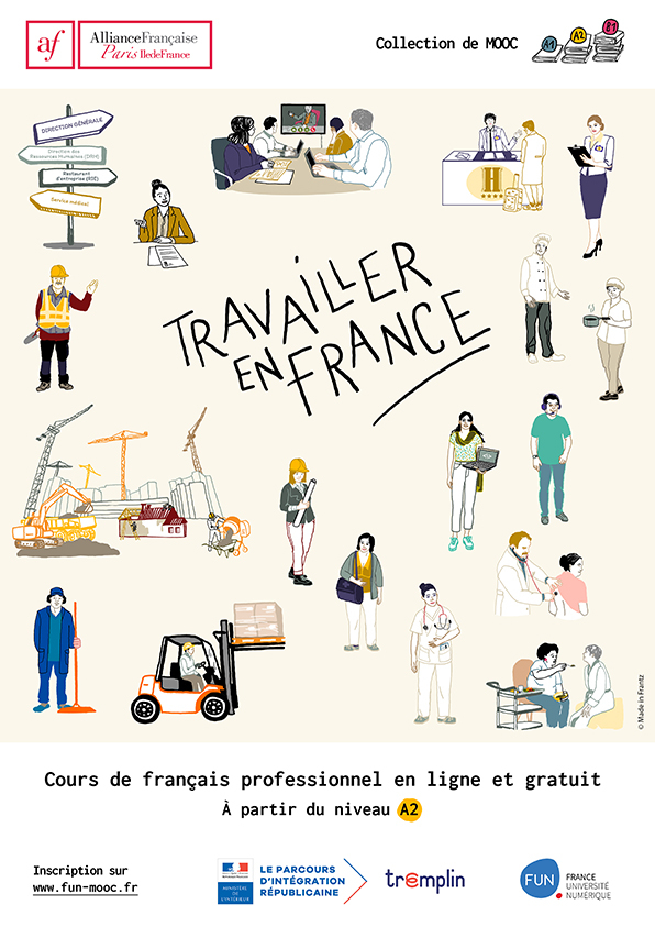 Affiche Vivre en France