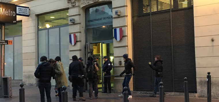 Tournage Shéhérazade commissariat de Noailles