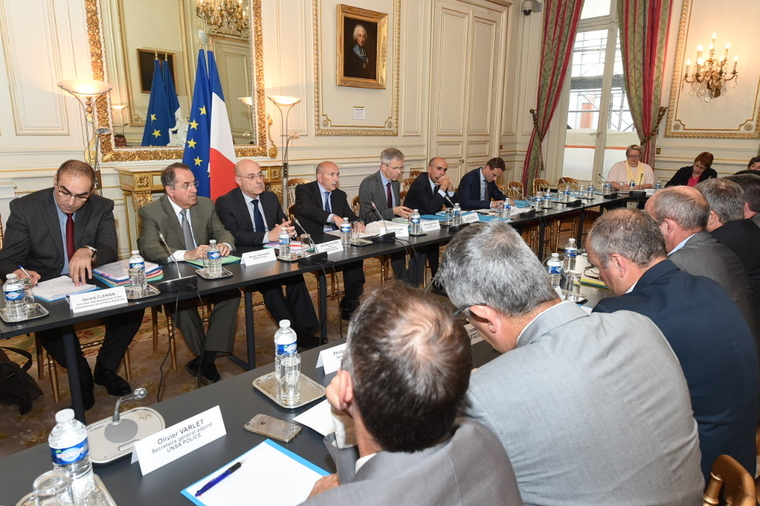 Rencontre avec les organisations syndicales représentatives de la police nationale