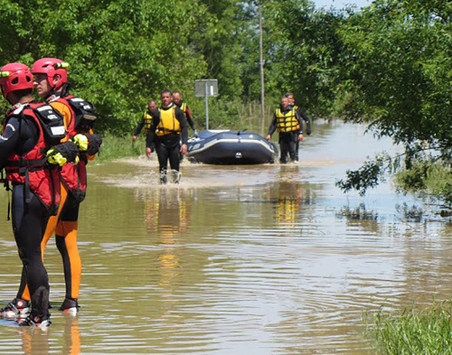 40 sapeurs-sauveteurs de Nogent-le-Rotrou sur les inondations en Serbie