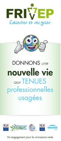 Recyclage vêtements sales usés