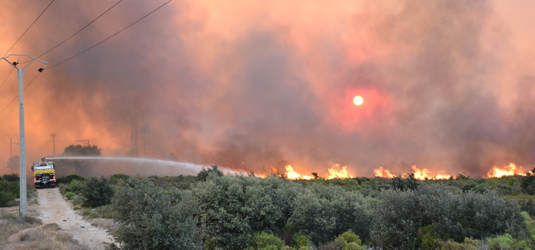 Camion lance incendie