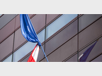 Drapeau en berne © MI/SG/Dicom/F.Pellier