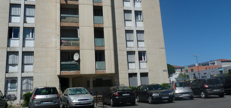 La rocade, quartier au Sud d'Avignon
