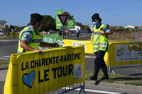 Gendarmerie sur le Tour de France