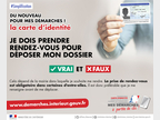 Je dois prendre rendez-vous pour déposer mon dossier : vrai et faux