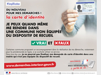 Je peux quand même me rendre dans une commune non équipée du dispositif de recueil : vrai et faux