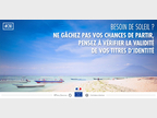 Besoin de soleil ? Ne gâchez pas vos chances de partir, pensez à vérifier la validité de vos titres d'identité 