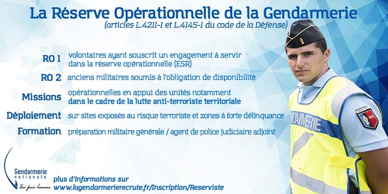 Infographie Gendarmerie