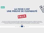 La fiche S est une preuve de culpabilité : faux