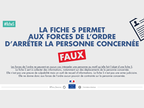 La fiche S permet aux forces de l'ordre d'arrêter la personne concernée : faux