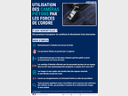 Utilisation des caméras piétons par les forces de l'ordre