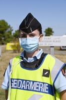 Réserviste Gendarmerie sur le Tour de France