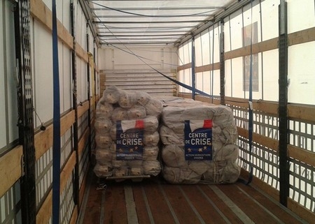 Fret humanitaires pour les Philippines