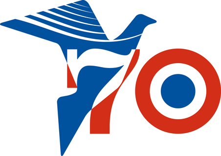 Logotype du 70e anniversaire du débarquement en Normandie