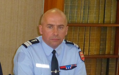 Le commandant du groupement de gendarmerie Phillipe Ott 