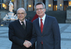 Rencontre de Bernard Cazeneuve avec le ministre fédéral de l’intérieur, Thomas de Maizière (c) BMI / Bildschön