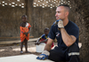 La sécurité civile engagée dans la lutte contre Ebola en Guinée ® MI - SG - DICOM - F.Pellier