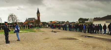 Migrants à Calais © MI/SG/Dicom/J.Rocha