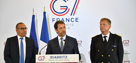 Le dispositif de sécurité du Sommet du G7 à Biarritz