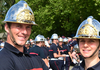 Chloé et Jérémy, élèves officiers de sapeurs-pompiers à l’ENSOSP