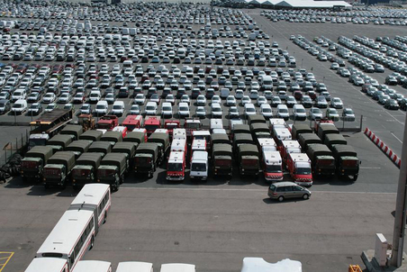 Le ministère de l'intérieur envoie 110 véhicules de protection et de secours en Haïti