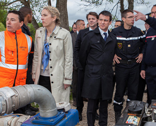 Crues dans l'Aube © Laurent Roch/Sécurité civile