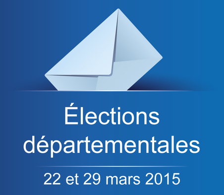 Visuel des élections départementales 2015