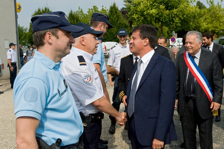 Déplacement du ministre dans le Loir-et-Cher © MI/SG/DICOM/J.Groisard