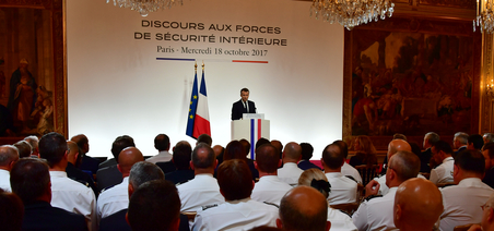 Discours du Président de la République aux forces de sécurité