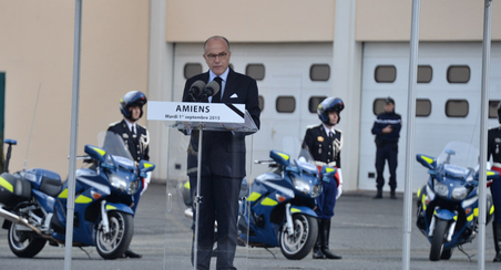 Hommage funèbre rendu au major Laurent Pruvot