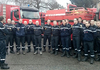 25 sapeurs-sauveteurs de la Sécurité civile en route pour Quimperlé © Coralie Gaignier / Sécurité civile