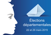 logo des élections départementales 2015