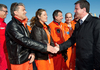 Manuel Valls en visite à la base avion de la Sécurité civile