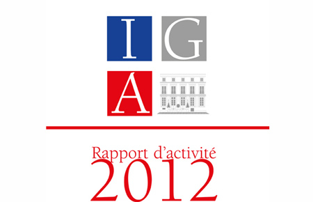 Rapport d'activité de l'IGA pour l'année 2012